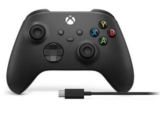 בקר אלחוטי ל Xbox כולל כבל USB-C צבע שחור